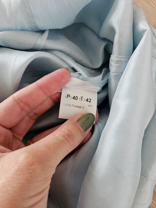 Vestido azul de verão 40