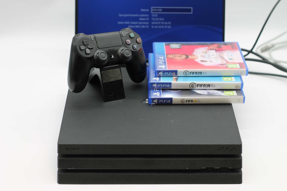PlayStation 4 Pro – Najmocniejsza wersja PS4 | 4K | Pad bez driftu!