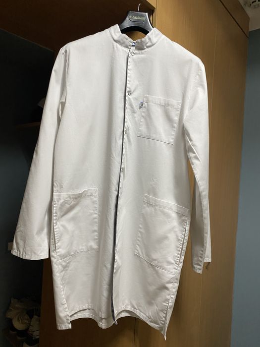 Білий халат чоловічий швецька марка