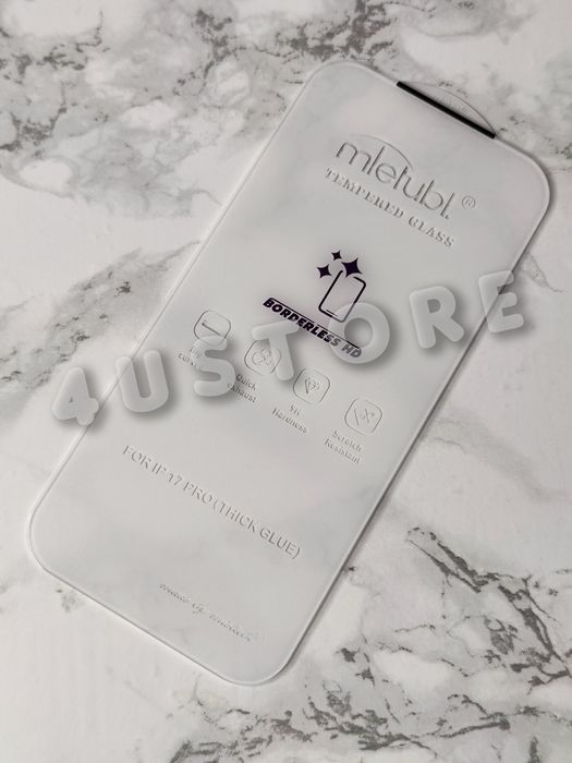 Защитное стекло без рамок на iPhone 17 Pro безрамочное захисне скло