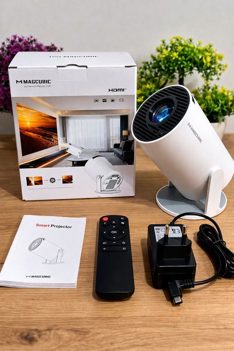 Проектор HY300 / Smart Mini Projector WiFi | Android | 4K support | Bl