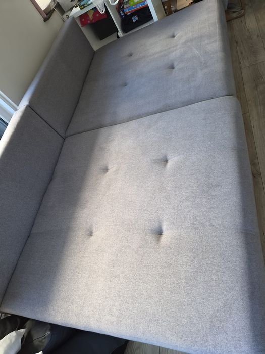 Duża sofa / kanapa rozkładana z funkcją spania + boczki