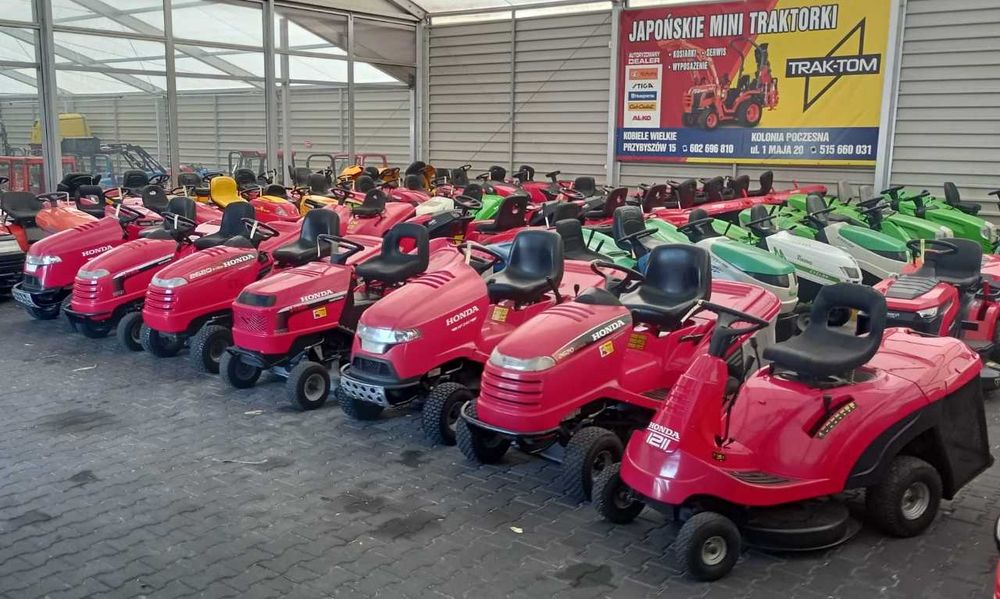 Traktorek Kosiarka Honda Duża moc Duży wybór