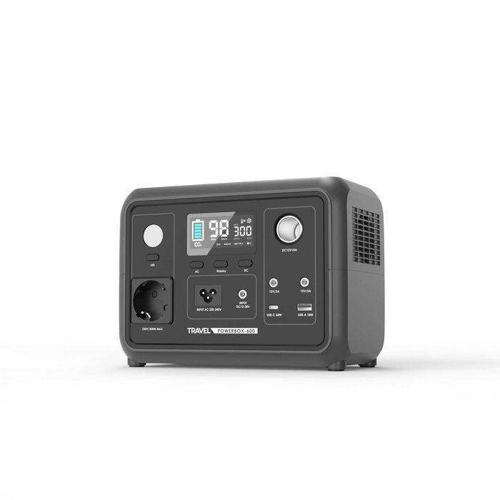 Портативна електростанція Volt Polska Travel Powerbox Opti 600 Зарядний пристрій для котла Портативная электростанция