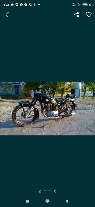 Мотоцикл ИЖ 49 с документами