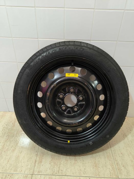 Pneu suplente  Furação 5X114.3 - 125/80 R17