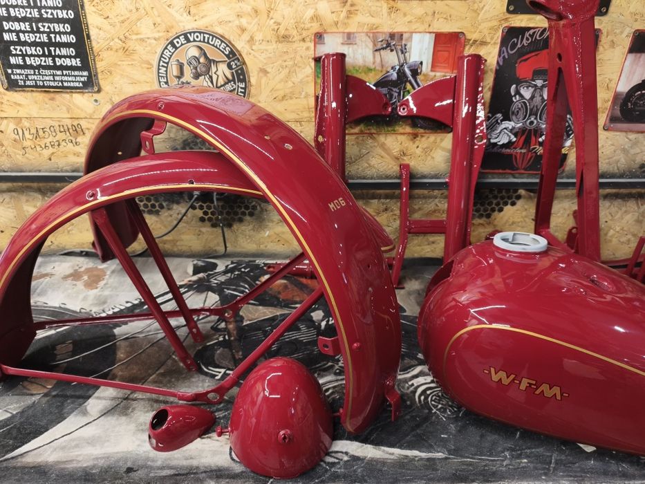 Renowacje lakiernicze motocykli