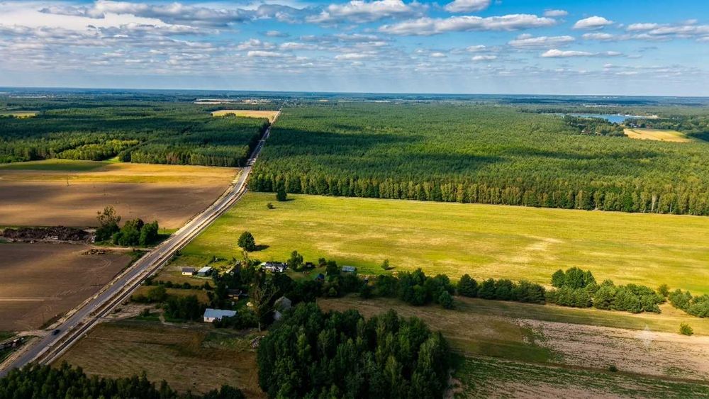 Okazja!! Działka budowlana nad jeziorami 41 a Rogóźno  Zagłębocze  Piaseczno