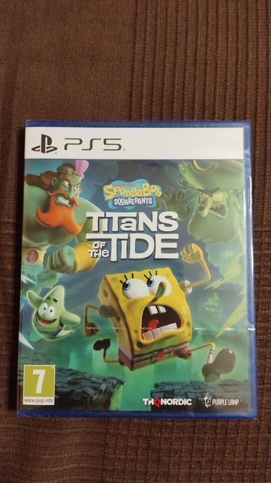 Spongebob Kanciastoporty Titans of the Tide Gra na PS5