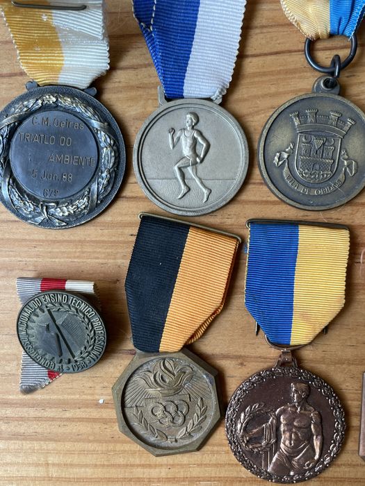 10 medalhas desportivas antigas