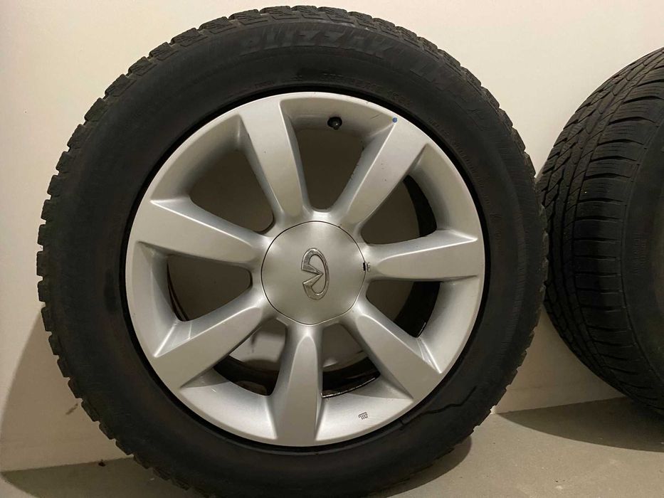 Alufelgi R18 INFINITI FX35 FX45 W SUPER STANIE oraz opony zimowe