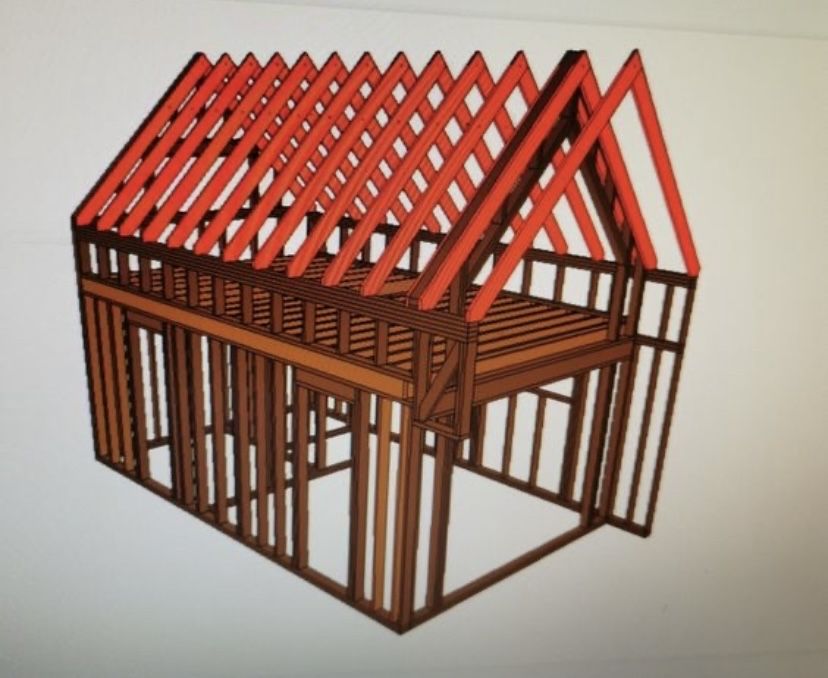 Dom 35m konstrukcja szkieletowa