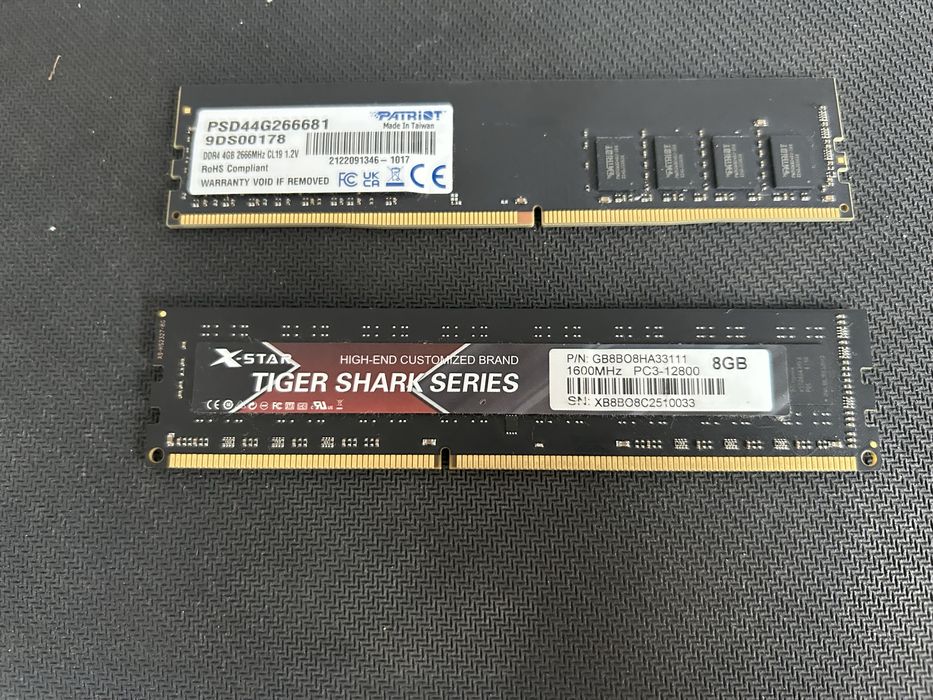 Sprzedam ram ddr3 ddr4