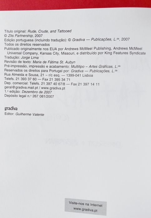 Amuado, Aluado, Tatuado (COITADO...)