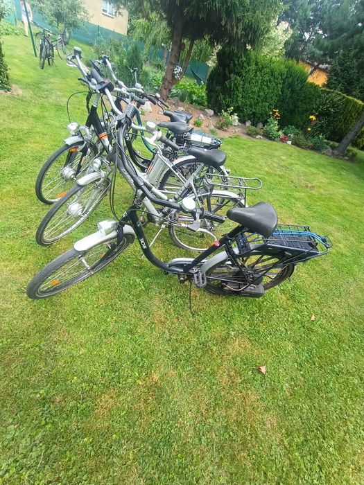 Rowery elektryczne i spalinowe
