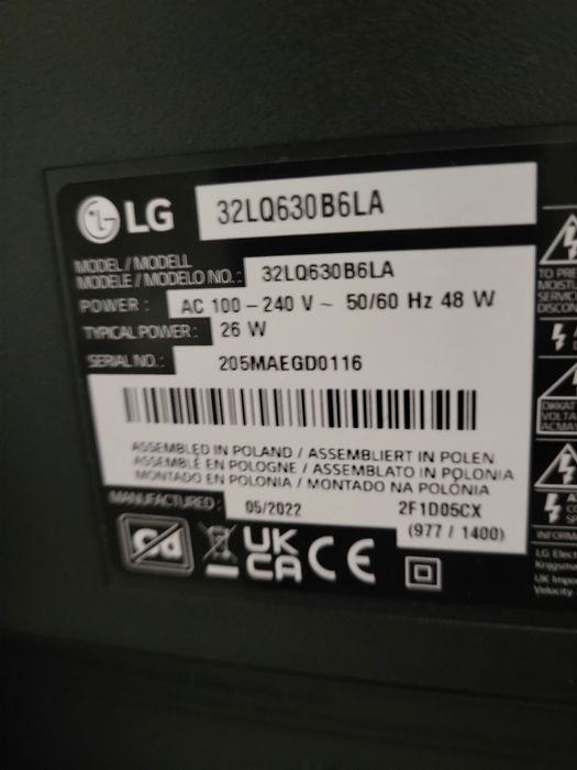Ótima oportunidade! Smart TV LG 32'