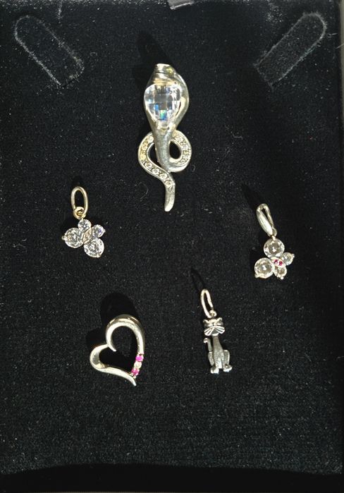 Срібні кулони підвіски