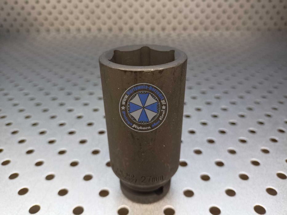 Nasadka długa Udarowa 27mm 1/2" klucz 27mm nasadka długa 27mm