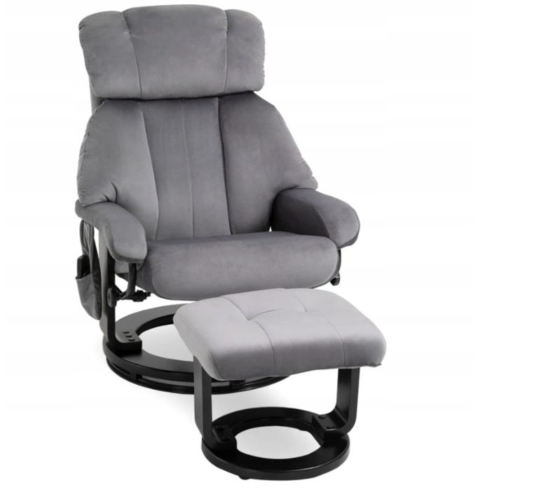 Fotel z podnóżkiem nowy