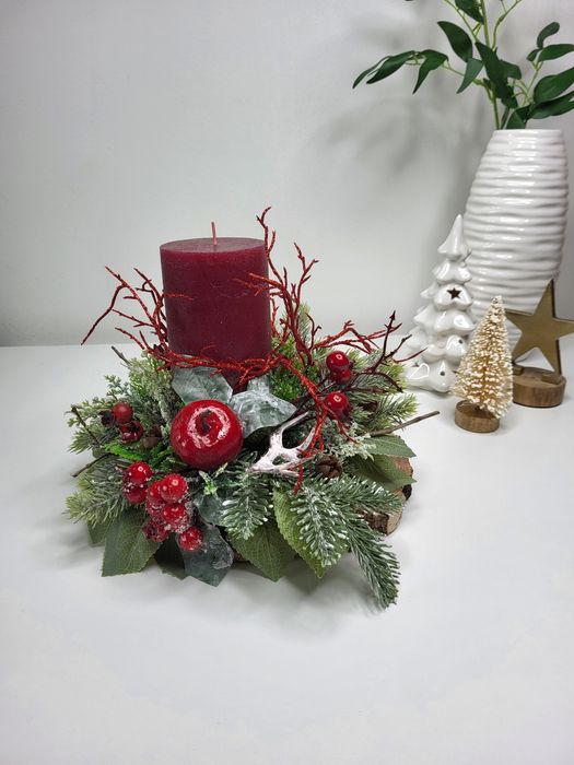 Stroik świąteczny, dekoracja domu.