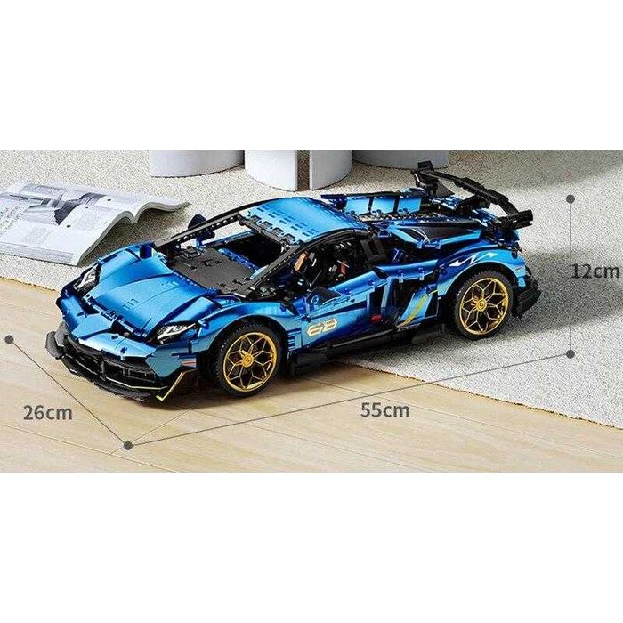 ‼️В НАЯВНОСТІ‼️Конструктор 1:8 Lamborghini Aventador SVJ |3811 деталей