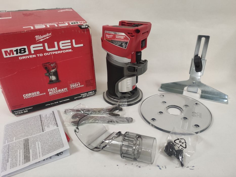 Оригінальний безщітковий кромочний фрезер Milwaukee 2723-20 M18 FUEL