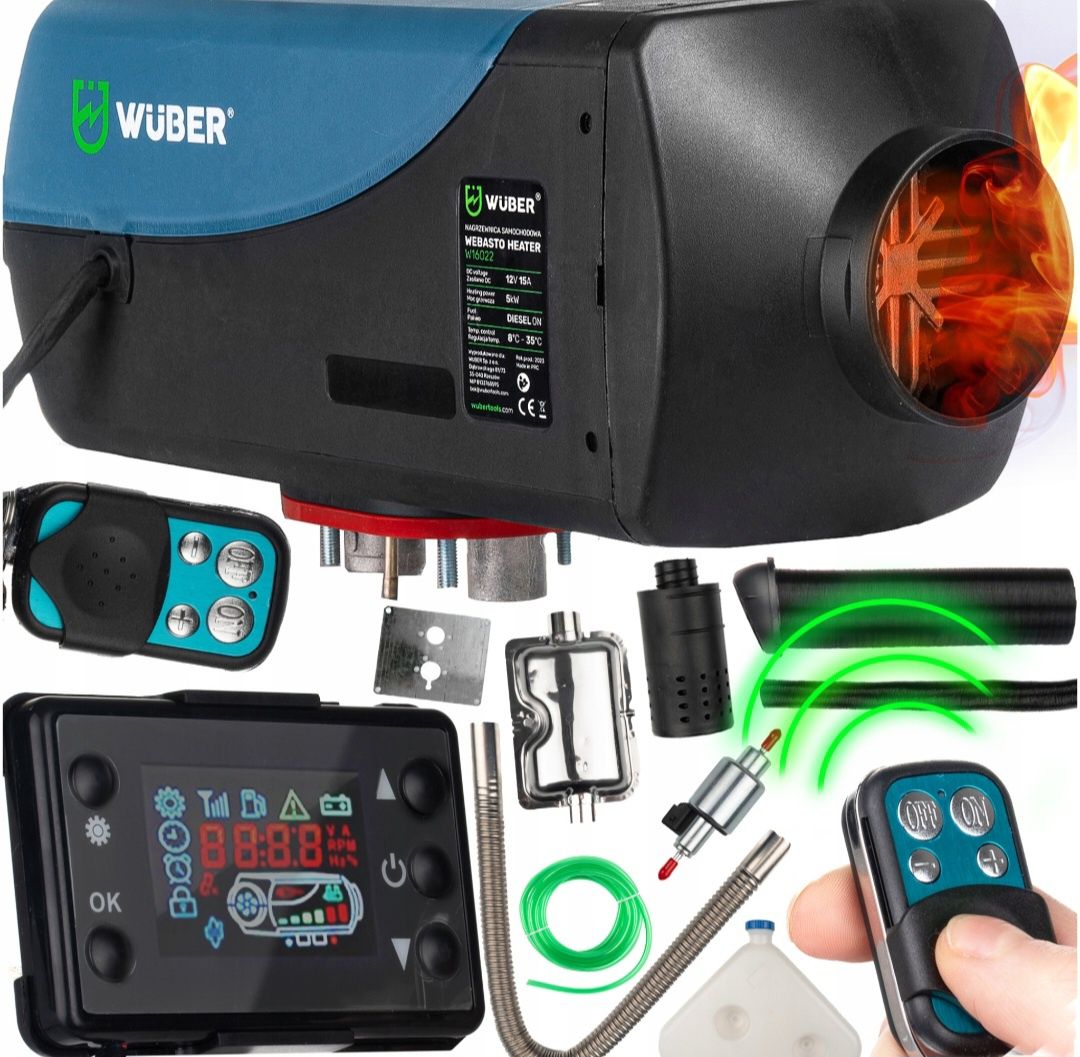 Webasto 5KW 12V•Автономка• Автономний дизельний обігрівач 12V 5квт: 4 ...