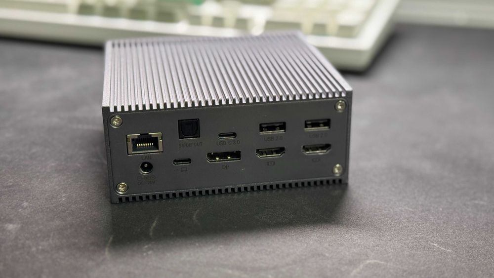 Док-станція GoldTouch SU-C310 USB-C / Thunderbolt для MacBook, 3 монітори, HDMI, DP, LAN