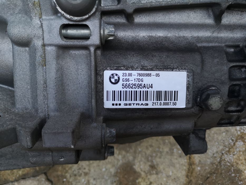 Caixa de velocidades bmw GS6-17DG