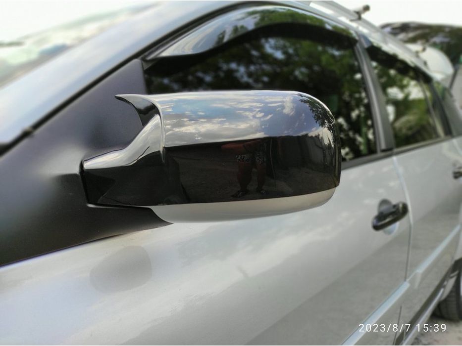 Renault Clio III 2005-2012 рр. Кришки дзеркал BMW-style (2 шт)