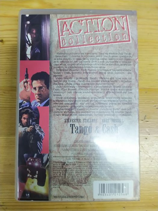 Kaseta VHS Tango&Cash