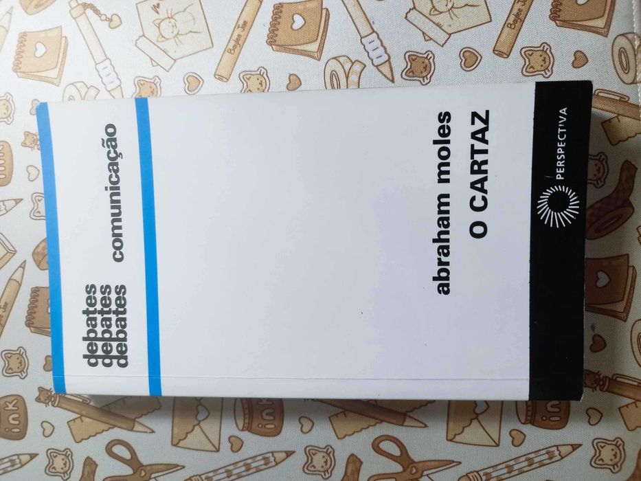 Livro "O Cartaz" - Abraham Moles (Coleção Debates / Perspectiva)