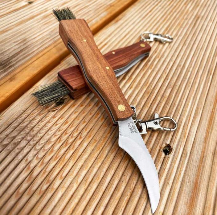 NOWY Kosz Na Grzyby Solidny Zestaw Grzybiarza + Nóż Grzybiarza GRATIS