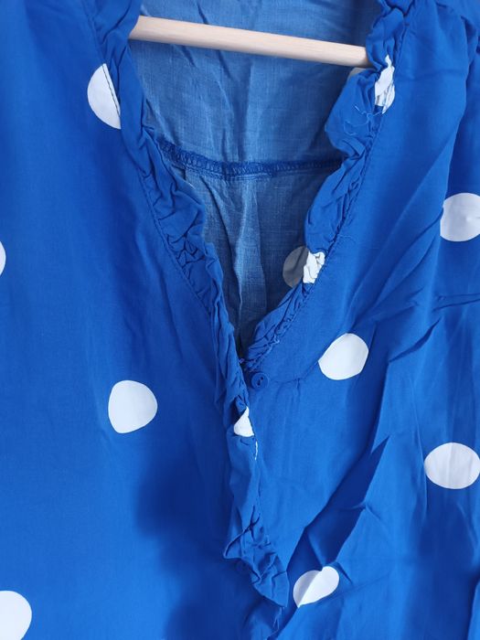 Camisa bolinhas Mango