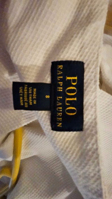 Vestidos brancos Ralph Lauren 6/7 anos