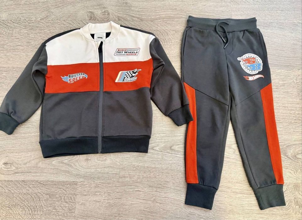 Спортивний костюм hot wheels, 116 розмір, sinsay