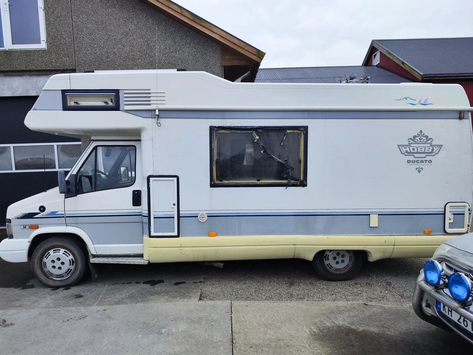 Fiat DUCATO  Fiat Ducato Kamper Hobby z Norwegii mały przebieg