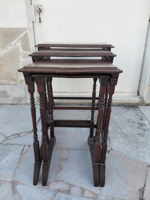 Mesa (4)Mãe  estilo Inglês em madeira maciça