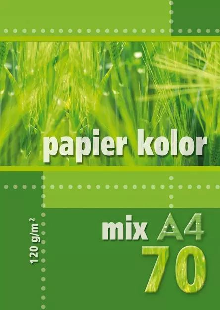 Papier biurowy Kreska format A4 120g 70 arkuszy. Kreska