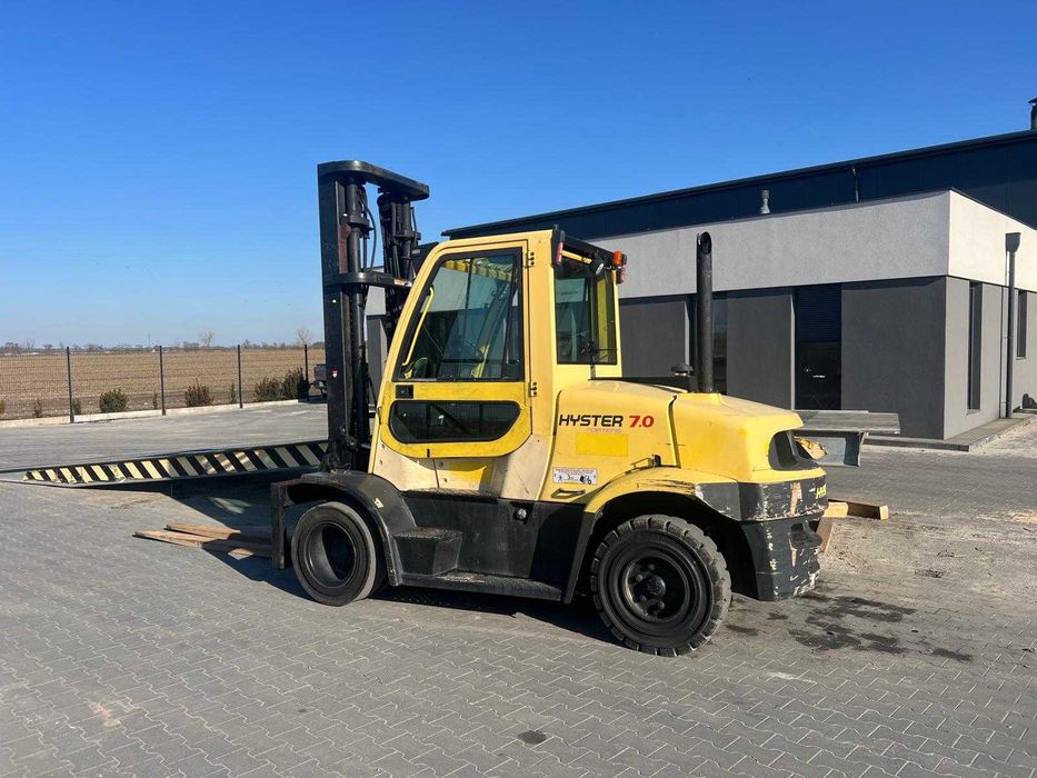 Wózek widłowy HYSTER 7.0 FT, 2007 r, duplex, gotowy do pracy.