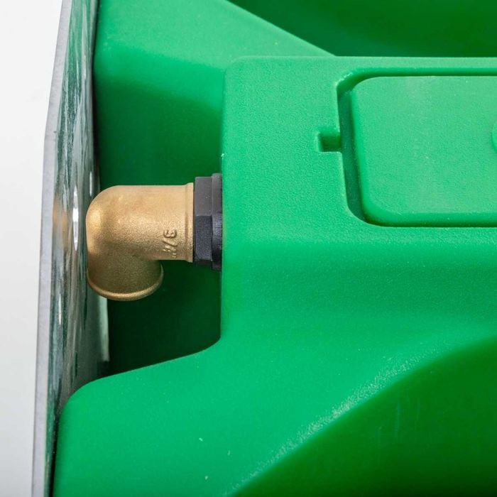 Poidło dla bydła S60, podwójne, 58 l, montaż ścienny/rurkowy Kerbl