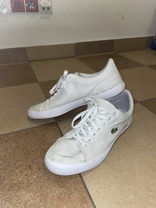Buty lacoste białe