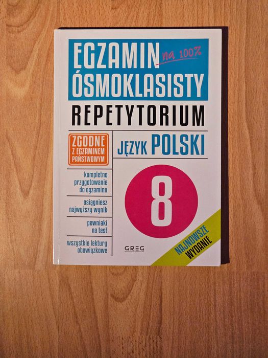 Język polski. Egzamin ósmoklasisty. Repetytorium