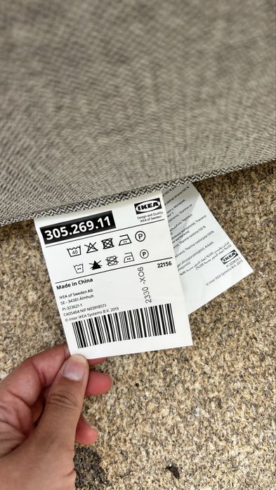 Sofá KIVIK 3 lugares IKEA