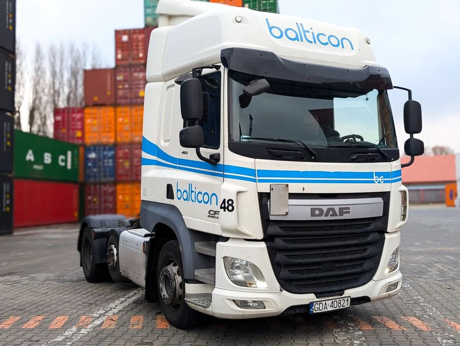 DAF CF  DAF CF 460 krajowy 3oś manual 2015