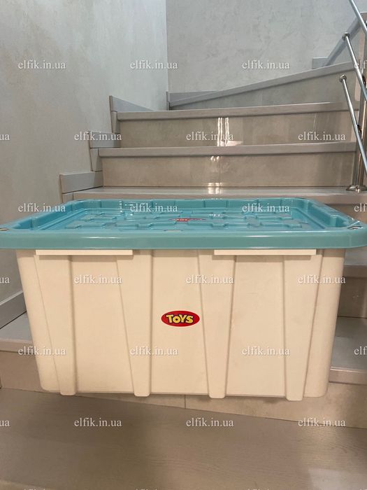 Великий контейнер для іграшок 109л