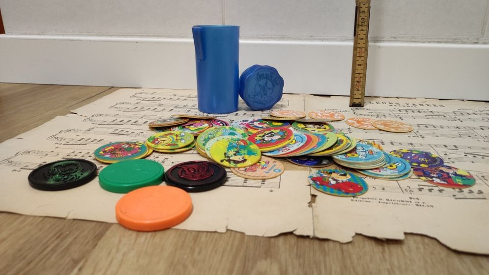 Porta tazos Antigo- Dunkin Caps Original Box