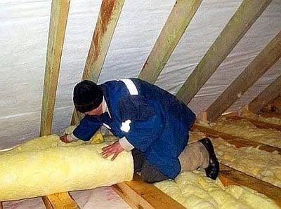 Міжетажне утеплення, утеплення перекритів, утеплення мансард