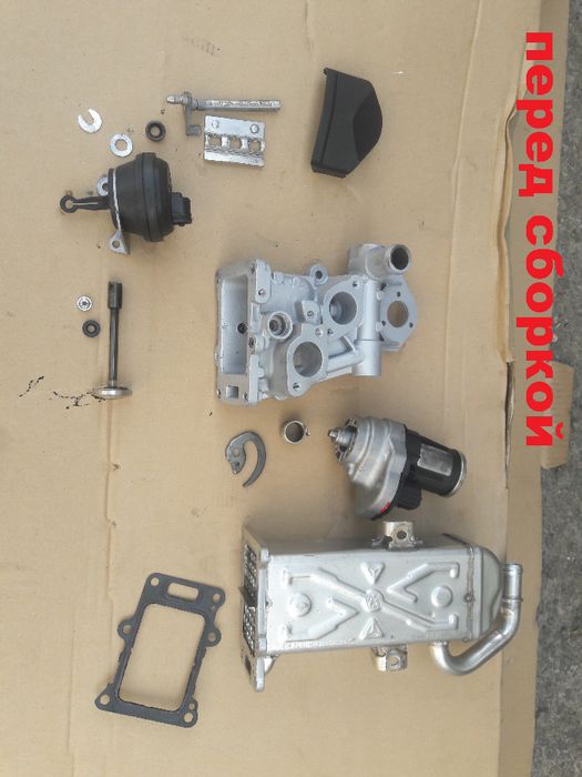 Ремонт клапана ЕГР EGR vw audi skoda 1.2tdi 1.6tdi 2.0tdi 03L131512DQ