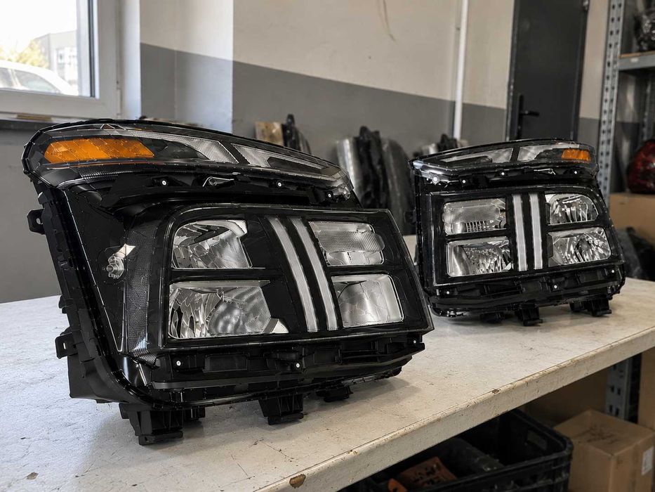 Фара Hyundai Santa Fe TM Hybrid 2021-2025 LED, фари Хюндай Санта Фе гібрид, фары Хендай Санта Фе гибрид, ліва або права